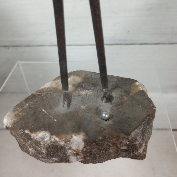 Vintage Brutalist Style Metal Sculpture Of Golfer by Metal Creations Golf Figure - Picture 4 of 10